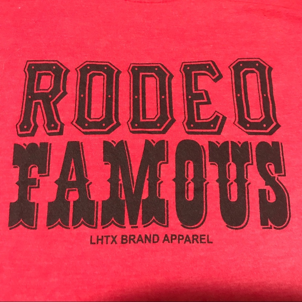 Western Rodeo theme tee shirt